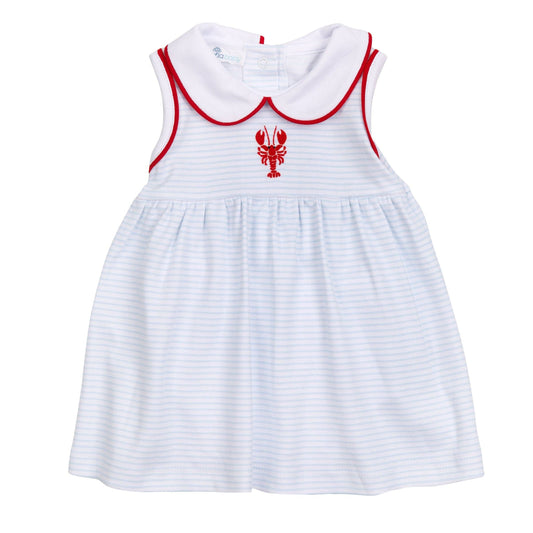 Magnolia Baby - Lil' Snappers Collared Dress