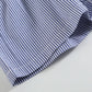 Lil Cactus - White Shark Smocked Tee and Navy Stripe Shorts Set