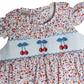 Marco and Lizzy - "Cherries Collection" Applique Baby Bubble