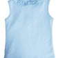 Marco and Lizzy - Girl's Light Blue Pima cotton top