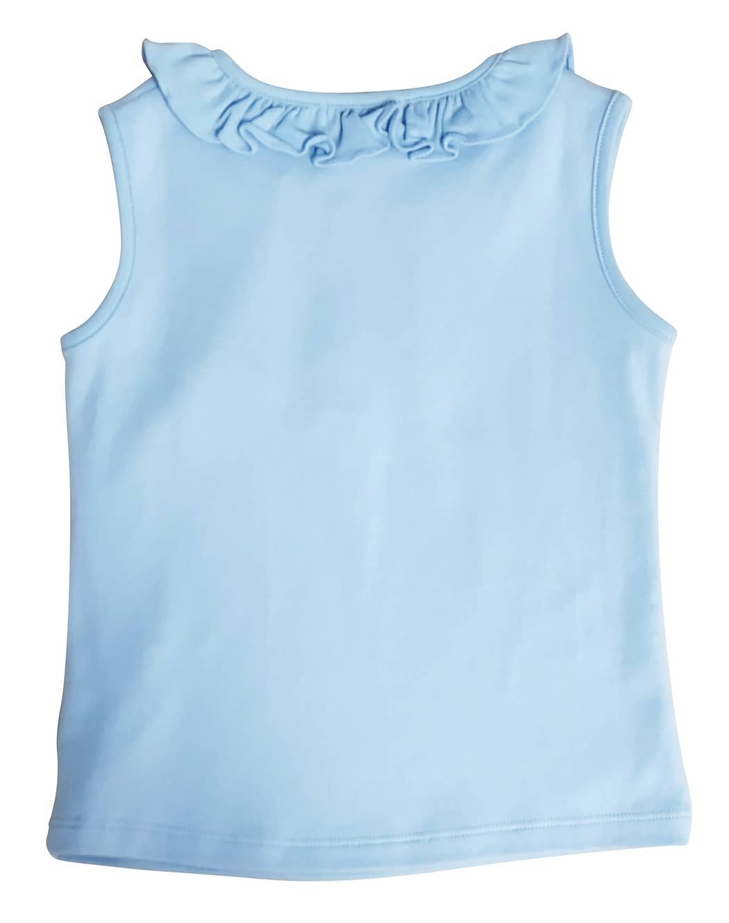 Marco and Lizzy - Girl's Light Blue Pima cotton top