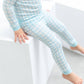 Gracie's Closet - Blue Gingham 2-Piece Toddler Bamboo Set