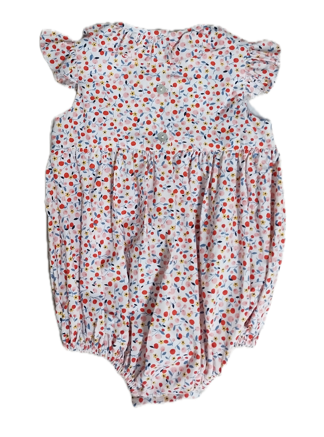 Marco and Lizzy - "Cherries Collection" Applique Baby Bubble