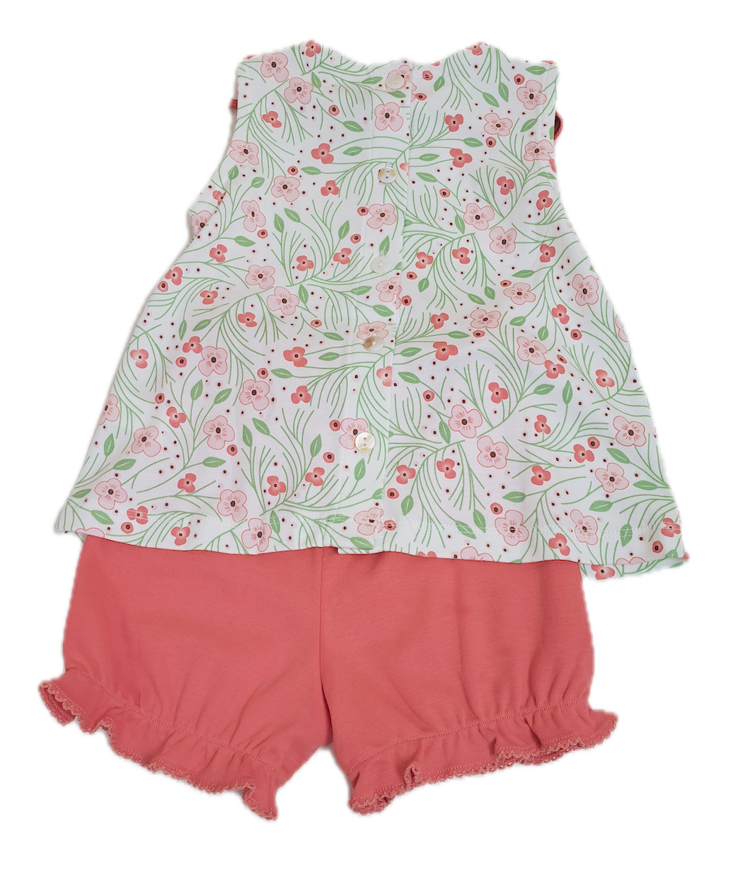Marco and Lizzy - Cherry Blossoms Baby girl's bloomer set