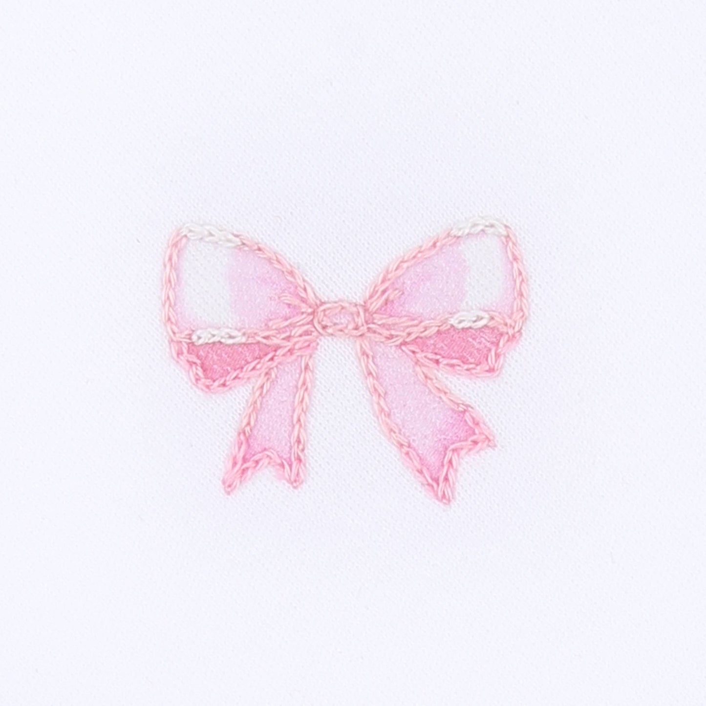 Magnolia Baby - Baby Bows Embroidered S/S Bubble